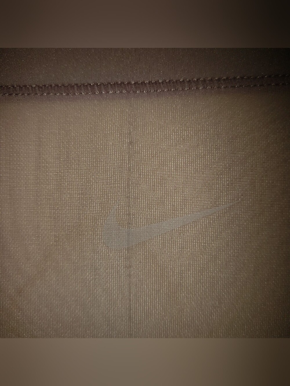 Nike Plush Lilac Crop Stretch Fitted Long Sleeve Thumb Hole Top - Picture 7 of 8
